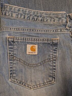 Carhartt Modern Fit Straight Leg Jeans 29x32 Light Wash